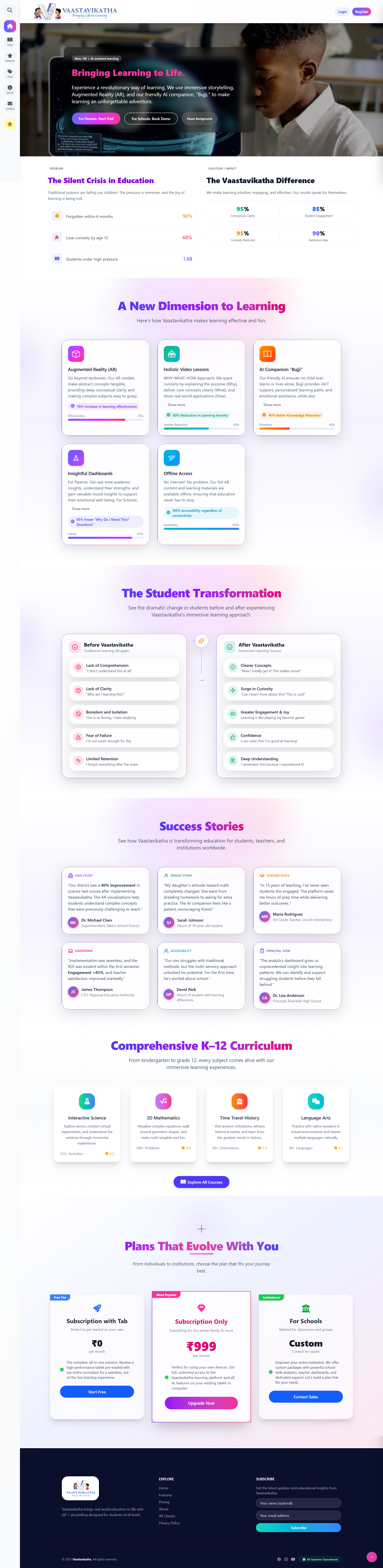 Vaastavikatha | AR + AI assisted learning